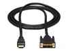 StarTech.com 6ft HDMI to DVI D Adapter Cable - Bi-Directional - HDMI to DVI or DVI to HDMI Adapter for Your Computer Monitor (HDMIDVIMM6) - video cable - 1.83 m_thumb_2