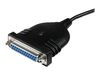 StarTech.com 6 ft / 2m USB to DB25 Parallel Printer Adapter Cable - 2 Meter USB to IEEE-1284 Printer Cable - USB A to DB25 M/F (ICUSB1284D25) - parallel adapter_thumb_2