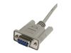 StarTech.com 6 ft Straight Through Serial Cable - DB9 F/F - Serial cable - DB-9 (F) to DB-9 (F) - 6 ft - MXT100FF - serial cable - DB-9 to DB-9 - 1.8 m_thumb_3
