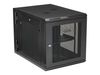 StarTech.com 12U 19" Wall Mount Network Cabinet, 4 Post 24" Deep Hinged Server Room Data Cabinet- Locking Computer Equipment Enclosure with Shelf, Flexible Vented IT Rack, Pre-Assembled - 12U Vented Cabinet (RK1232WALHM) - rack enclosure cabinet - 12U_thumb_3