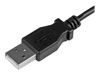StarTech.com 1m 3 ft Micro-USB Charge-and-Sync Cable - Left-Angle Micro-USB - M/M - USB to Micro USB Charging Cable - 30/24 AWG (USBAUB1MLA) - USB cable - 1 m_thumb_4