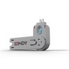 Lindy 40622 Schnittstellenblockierung Türblockierschlüssel USB Typ-A Blau Acrylnitril-Butadien-Styrol (ABS) 1 Stück(e)_thumb_1