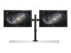 StarTech.com Desk Mount Dual Monitor Arm - Ergonomic VESA Compatible Mount for up to 32 inch Display - Desk Clamp / Grommet - Articulating - desk mount (adjustable arm)_thumb_5