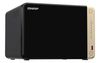 QNAP TS-664 NAS Tower Intel® Celeron® N5095 8 GB DDR4 0 TB QNAP QTS Schwarz, Bronze_thumb_4