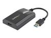 StarTech.com USB 3.0 to HDMI External Video Card Adapter - DisplayLink Certified - 1920x1200 - MultiMonitor Graphics Adapter - Supports Mac & Windows (USB32HDPRO) - external video adapter - black_thumb_3