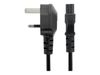 StarTech.com 2m Laptop Power Cord 3 Slot for UK BS1363 to C5 Clover Leaf - power cable - 2 m_thumb_3