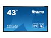 iiyama Interaktives Tochscreen-Display ProLite T4362AS-B1 - 109 cm (43") - 3840 x 2160 4K Ultra HD_thumb_1