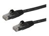 StarTech.com 50cm Cat6 Snagless Gigabit UTP Netzwerkkabel - Cat 6 RJ45 Netzwerkkabel mit Knickschutz - Schwarz - Patch-Kabel - 50 cm - Schwarz_thumb_1