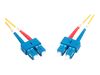 DIGITUS patch cable - 1 m - yellow_thumb_3
