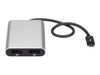 StarTech.com Thunderbolt 3 zu Dual DisplayPort Adapter - 4K 60Hz - Mac und Windows kompatibel - Thunderbolt 3 Adapter - USB C Adapter - USB/DisplayPort-Adapter - 30 cm_thumb_1