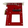 StarTech.com U.2 to PCIe Adapter for 2.5" U.2 NVMe SSD - SFF-8639 - x4 PCI Express 3.0 - interface adapter - Ultra M.2 Card - PCIe 3.0 x4_thumb_3