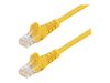 StarTech.com 1m Yellow Cat5e / Cat 5 Snagless Patch Cable - patch cable - 1 m - yellow_thumb_1