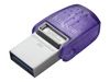 Kingston USB-Stick DataTraveler microDuo 3C - USB 3.2 Gen 1 (3.1 Gen 1) - 128 GB - Blau_thumb_1