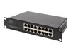 DIGITUS DN-80115 - switch - 16 ports - unmanaged - rack-mountable_thumb_1