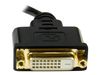 StarTech.com 8in Mini HDMI to DVI-D Adapter M/F - 8 inch Mini HDMI to DVI Cable - Connect a Mini HDMI tablet or laptop to a DVI-D display (HDCDVIMF8IN) - Videoanschluß - HDMI / DVI - 20.32 cm_thumb_3