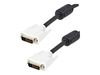 StarTech.com 2m DVI-D Dual Link Cable - Male to Male DVI-D Digital Video Monitor Cable - 25 pin DVI-D Cable M/M Black 2 Meter - 2560x1600 (DVIDDMM2M) - DVI cable - 2 m_thumb_2