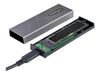 StarTech.com USB-C 10Gbps to M.2 NVMe or M.2 SATA SSD Enclosure, Tool-free M.2 PCIe/SATA NGFF SSD Enclosure, Portable Aluminum Case, USB Type-C & USB-A Host Cables, For 2230/2242/2260/2280 - Works w/ Thunderbolt 3 (M2-USB-C-NVME-SATA) - Speichergehäuse -_thumb_8