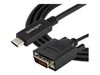 StarTech.com USB-C to DVI Cable - 6 ft / 2m - 1080p - 1920x1200 - USB-C DVI Monitor Cable - USB C Cable - Computer Monitor Cable (CDP2DVIMM2MB) - external video adapter_thumb_2