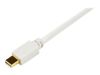 StarTech.com 3 ft Mini DisplayPort to DVI Adapter Cable - Mini DP to DVI Video Converter - MDP to DVI Cable for Mac / PC 1920x1200 - White (MDP2DVIMM3W) - DisplayPort cable - 91.44 cm_thumb_4