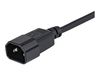 StarTech.com 1m Standard Computer Power Cord Extension C14 to C13 - power extension cable - 1 m_thumb_3
