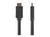 StarTech.com CL2 HDMI Cable - 50 ft / 15m - Active - High Speed - 4K HDMI Cable - HDMI 2.0 Cable - In Wall HDMI Cable with Ethernet (HD2MM15MA) - HDMI cable - 15 m_thumb_3