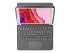Logitech Combo Touch - keyboard and folio case - with trackpad - QWERTZ - German - graphite_thumb_3