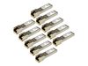 StarTech.com 10 Pack of HPE J8177C Compatible SFP Module, 1000BASE-T, SFP to RJ45 Cat6/Cat5e, 1GE Gigabit Ethernet SFP, RJ-45 (Copper) 100m, HPE 1810, 1820, 2530, Mini GBIC Transceiver - Lifetime Warranty (J8177C10PKST) - SFP (mini-GBIC) transceiver modul_thumb_1