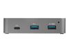 StarTech.com 4-Port USB C Hub - USB 3.1 Gen 2 (10Gbps) - 3x USB-A & 1x USB-C - Powered - Universal Power Adapter Included (HB31C3A1CS) - hub - 4 ports_thumb_2