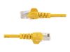StarTech.com 1m Yellow Cat5e / Cat 5 Snagless Patch Cable - patch cable - 1 m - yellow_thumb_4