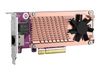 QNAP QM2-2P10G1TB - storage controller - PCIe 3.0 x4 (NVMe) - PCIe 3.0 x8_thumb_2