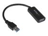 StarTech.com USB 3.0 to VGA Display Adapter 1920x1200, On-Board Driver Installation, Video Converter with External Graphics Card - Windows (USB32VGAV) - external video adapter - 512 MB - black_thumb_1
