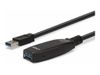 Cable Lindy USB 3.0 Extension Slim 15m Black_thumb_3