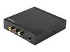 StarTech.com HDMI to RCA Converter Box with Audio - Composite Video Adapter - NTSC/PAL - 1080p (HD2VID2) - video converter - black_thumb_1