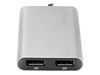 StarTech.com Thunderbolt 3 zu Dual DisplayPort Adapter - 4K 60Hz - Mac und Windows kompatibel - Thunderbolt 3 Adapter - USB C Adapter - USB/DisplayPort-Adapter - 30 cm_thumb_4