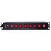 Lindy 73025 Stromverteilereinheit (PDU) 8 AC-Ausgänge 1.5U Schwarz_thumb_4