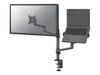Neomounts DS20-425BL2 mounting kit - full-motion adjustable arm - for LCD display / notebook - black_thumb_1