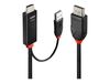 Lindy adapter cable 41500 - HDMI + USB-A / DisplayPort - 3 m_thumb_1
