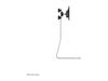 Neomounts FPMA-D850 stand - full-motion - for LCD display - black_thumb_9
