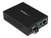 StarTech.com Multimode (MM) LC Fiber Media Converter for 10/100/1000 Network - 550m - Gigabit Ethernet - 850nm - with SFP Transceiver (MCM1110MMLC) - fiber media converter - 10Mb LAN, 100Mb LAN, 1GbE_thumb_1