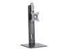 StarTech.com Free Standing Single Monitor Mount, Height Adjustable Monitor Stand, For VESA Mount Displays up to 32" (15lb/7kg), Ergonomic Monitor Stand for Desk, Tilt/Swivel/Rotate, Black - Universal Monitor Stand Aufstellung - einstellbarer Arm - für Mon_thumb_2