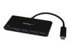 StarTech.com 4 Port USB C Hub with 4 USB Type-A Ports (USB 3.0 SuperSpeed 5Gbps), 60W Power Delivery Passthrough Charging, USB 3.1 Gen 1/USB 3.2 Gen 1 Laptop Hub Adapter, MacBook, Dell - Windows/macOS/Linux (HB30C4AFPD) - hub - 4 ports_thumb_1