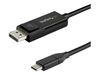 StarTech.com 6ft (2m) USB C to DisplayPort 1.4 Cable 8K 60Hz/4K - Reversible DP to USB-C or USB-C to DP Video Adapter Cable HBR3/HDR/DSC - USB-/DisplayPort-Kabel - 2 m_thumb_2