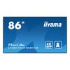 iiyama ProLite LH8675UHS-B1AG 218 cm (86") Klasse (217.4 cm (85.6") sichtbar) LCD-Display mit LED-Hintergrundbeleuchtung - 4K - für Digital Signage_thumb_1