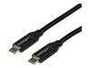 StarTech.com 2m 6ft USB C to USB C Cable - 5A PD - USB 2.0 USB-IF Certified - USB-C cable - 2 m_thumb_4