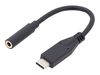 DIGITUS USB-C Adapter AK-300321-002-S - USB-C / AUX 3.5 mm - 20 cm_thumb_1