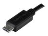 StarTech.com 8in Micro USB to Micro USB Cable - Male to Male - Micro USB OTG Cable for Your Mobile Device (UUUSBOTG8IN) - USB cable - 20.32 cm_thumb_2