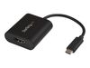 StarTech.com USB C to 4K HDMI Adapter - 4K 60Hz - Thunderbolt 3 Compatible - USB Type C to HDMI Video Display Adapter (CDP2HD4K60SA) - external video adapter - black_thumb_2