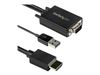 StarTech.com 3m VGA to HDMI Converter Cable with USB Audio Support & Power, Analog to Digital Video Adapter Cable to connect a VGA PC to HDMI Display, 1080p Male to Male Monitor Cable - Supports Wide Displays (VGA2HDMM3M) - adapter cable - HDMI / VGA / US_thumb_2