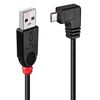 Lindy 31975 USB Kabel USB 2.0 0,5 m USB A Micro-USB B 0,48 Gbit/s Schwarz_thumb_1