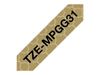Brother TZe-MPGG31 - laminated tape - 1 cassette(s) - Roll (1.2 cm x 4 m)_thumb_2
